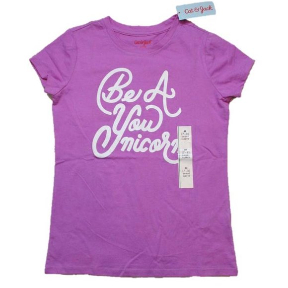 Cat & Jack Other - NWT Cat & Jack Big Girl Unicorn Graphic T-Shirt